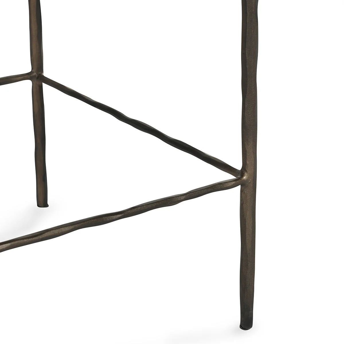 Classic Home Brand - Bose Leather Counter Stool, Sedona Brown