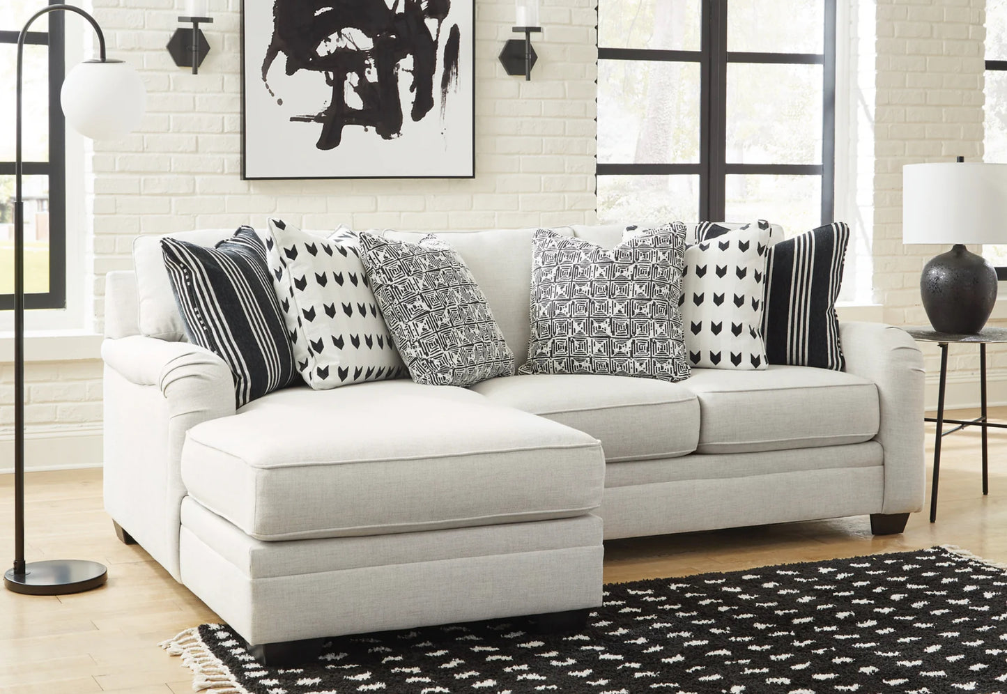 Rental-Huntsworth 2-Piece Sectional with Chaise