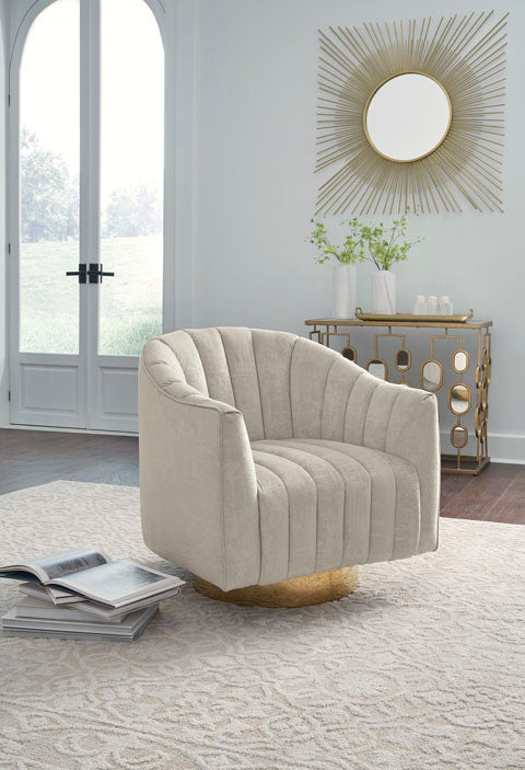 Rental- Penzlin Swivel Accent Chair