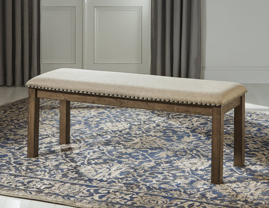 RENTAL - Moriville Upholstered Bench