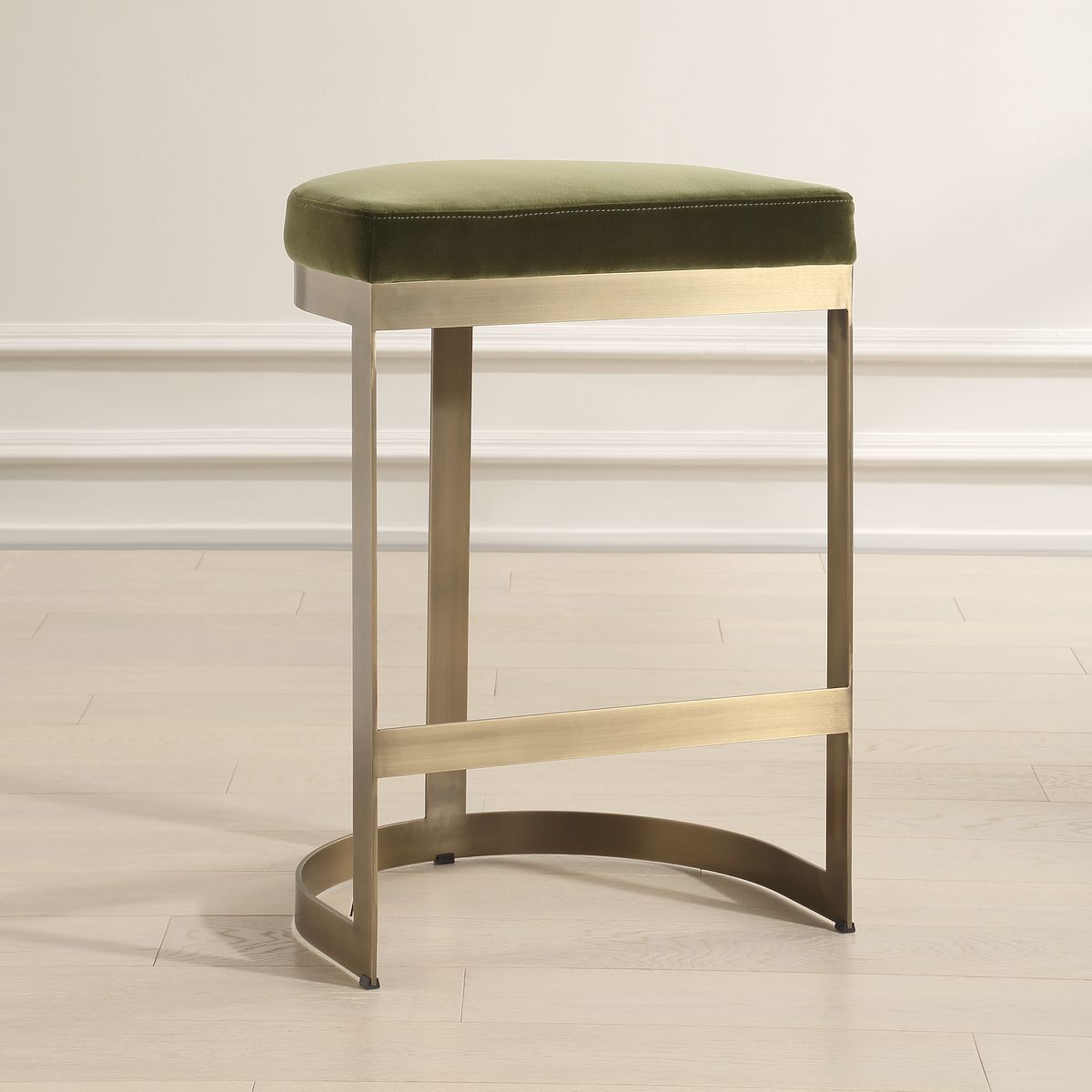 Uttermost - Ivanna Counter Stool, Moss