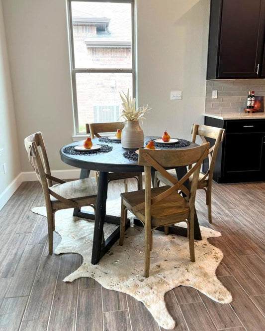 RENTAL - Bistro Distressed Wood Dining Chair
