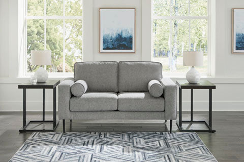 RENTAL - Hazela Loveseat -Charcoal