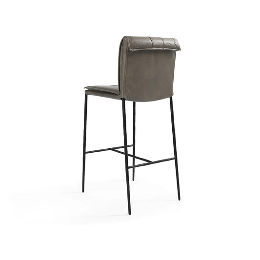 Classic Home Brand - Mayer Leather Bar Stool