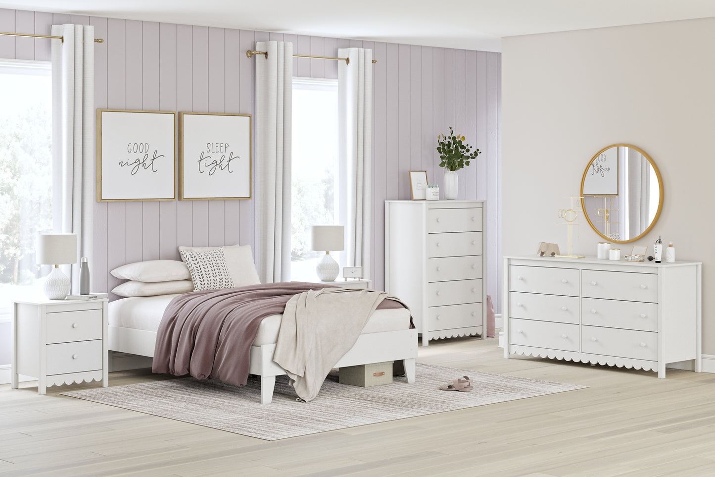 Ashley Express - Hallityn Platform Bed