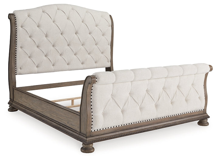 Ardenfield Upholstered Sleigh Bed