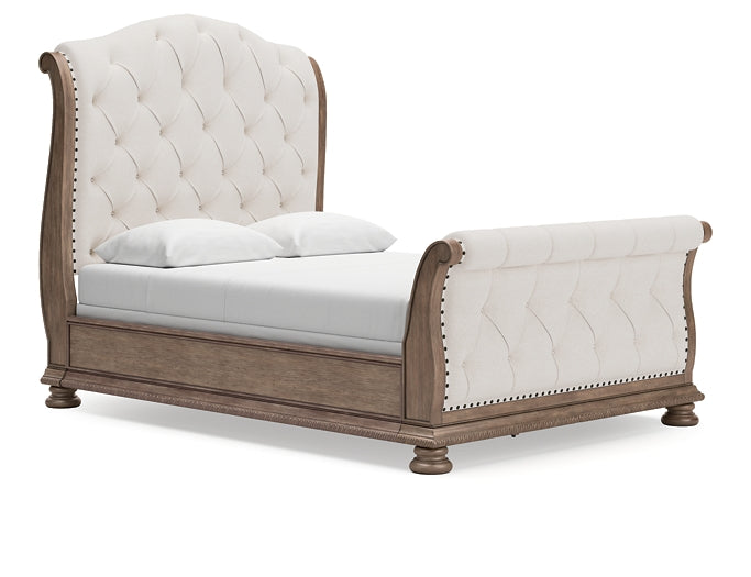 Ardenfield Upholstered Sleigh Bed