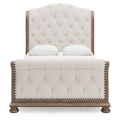 Ardenfield Upholstered Sleigh Bed