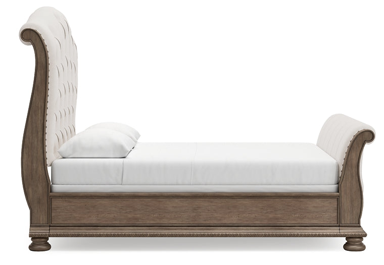 Ardenfield Upholstered Sleigh Bed