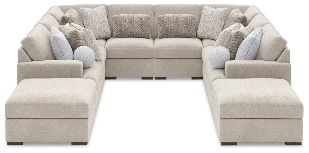 Cuddle Plush 8-Piece Sectional