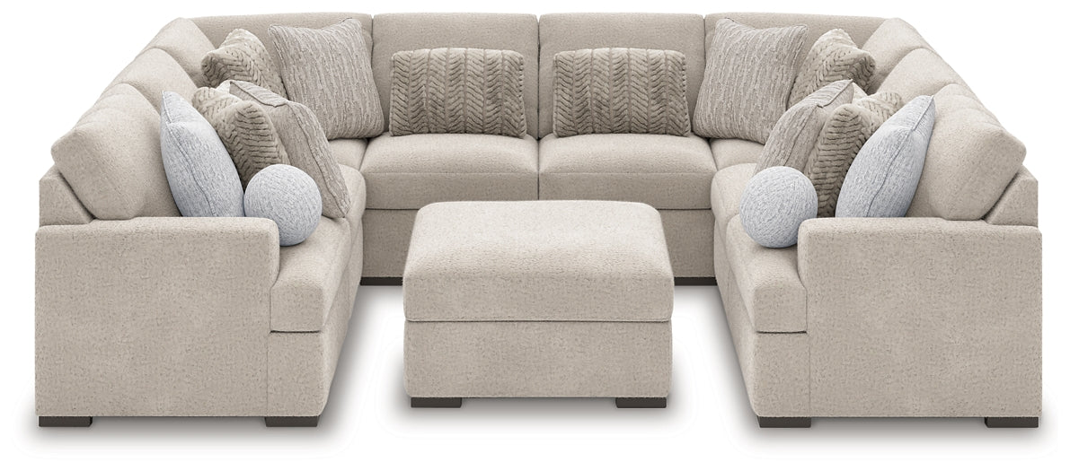 Cuddle Plush 8-Piece Sectional