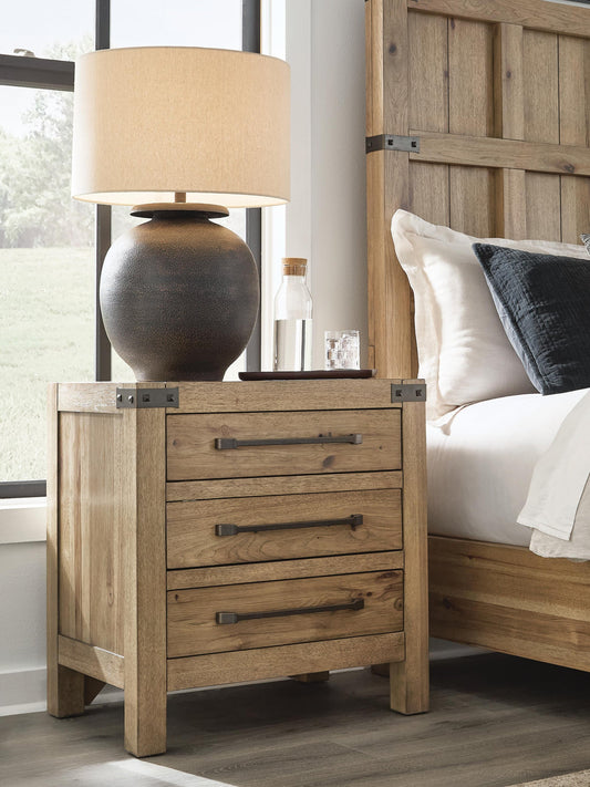 Ashley Express - Ridgester Three Drawer Night Stand