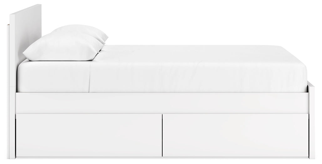 Ashley Express - Onita Panel Platform Bed With 1 Side Storage