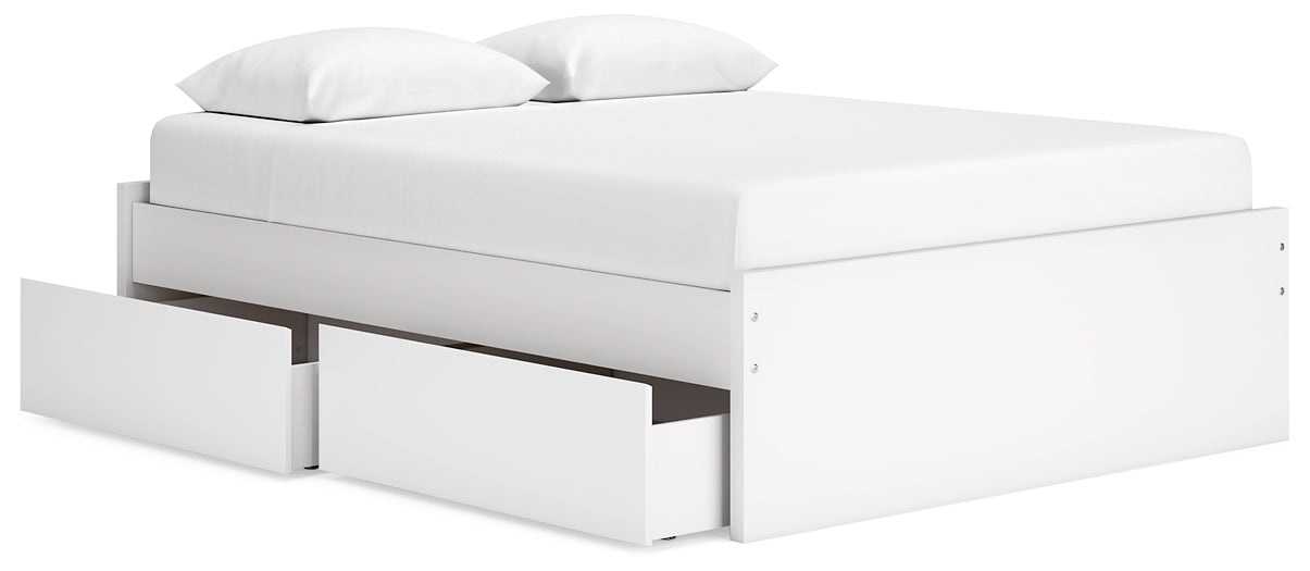 Ashley Express - Onita Platform Bed With 2 Side Storage