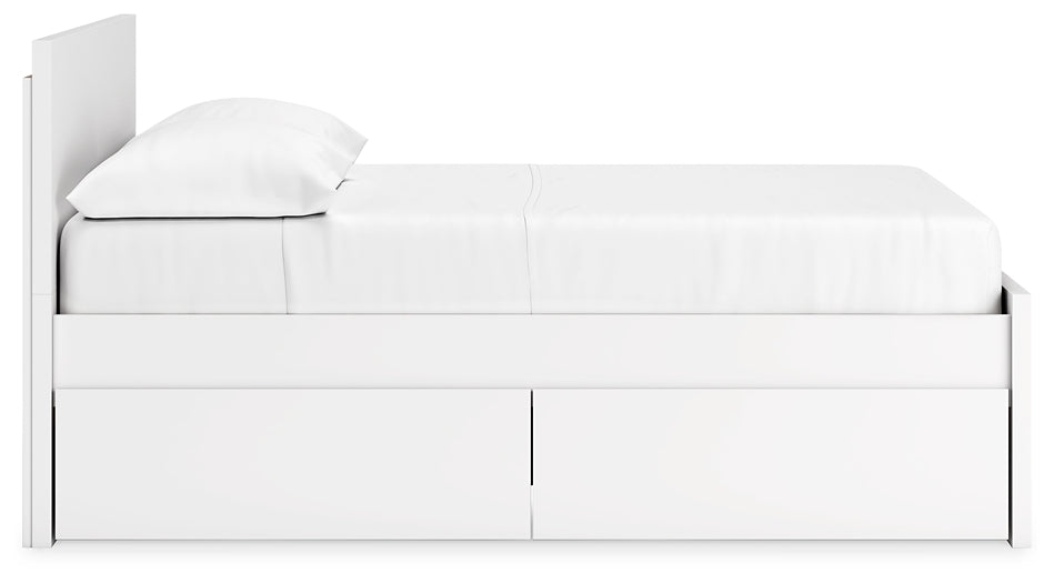 Ashley Express - Onita Panel Platform Bed With 1 Side Storage