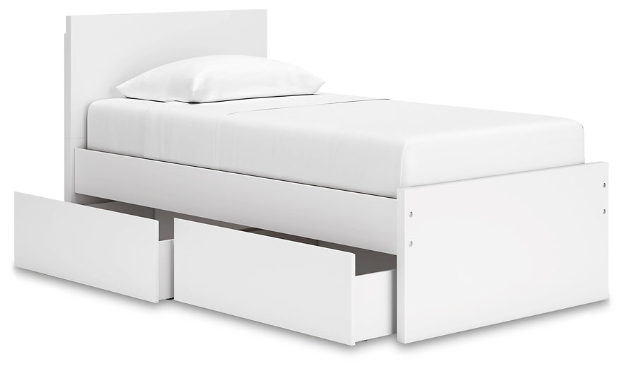 Ashley Express - Onita Panel Platform Bed With 1 Side Storage