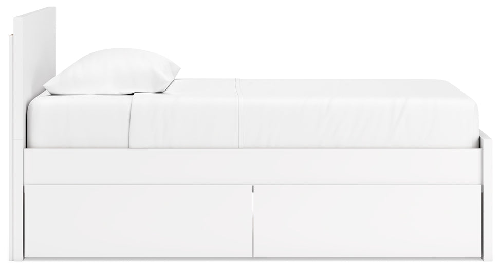 Ashley Express - Onita Panel Platform Bed With 1 Side Storage