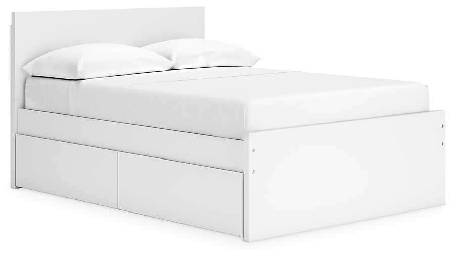 Ashley Express - Onita Panel Platform Bed With 2 Side Storage