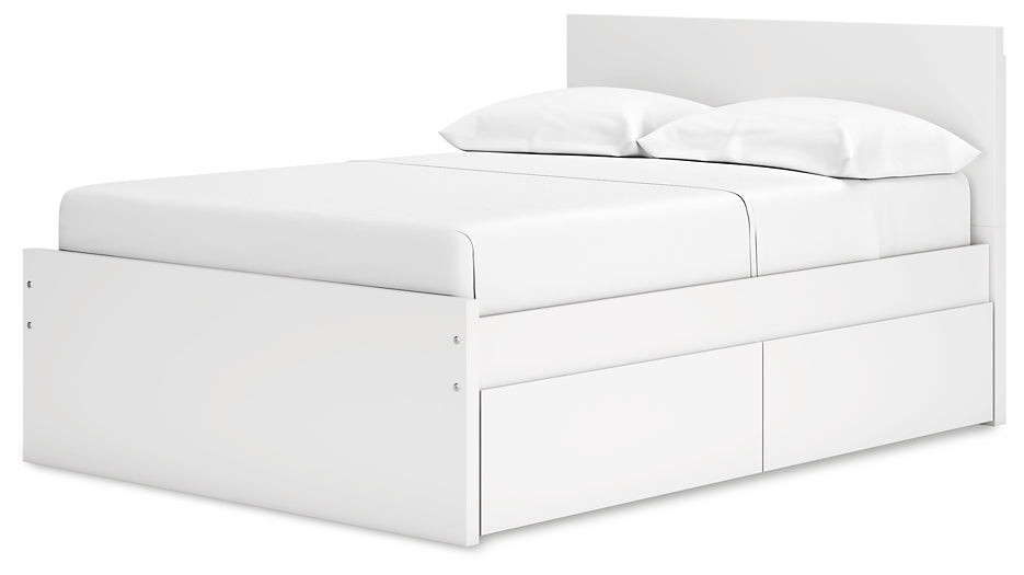 Ashley Express - Onita Panel Platform Bed With 2 Side Storage