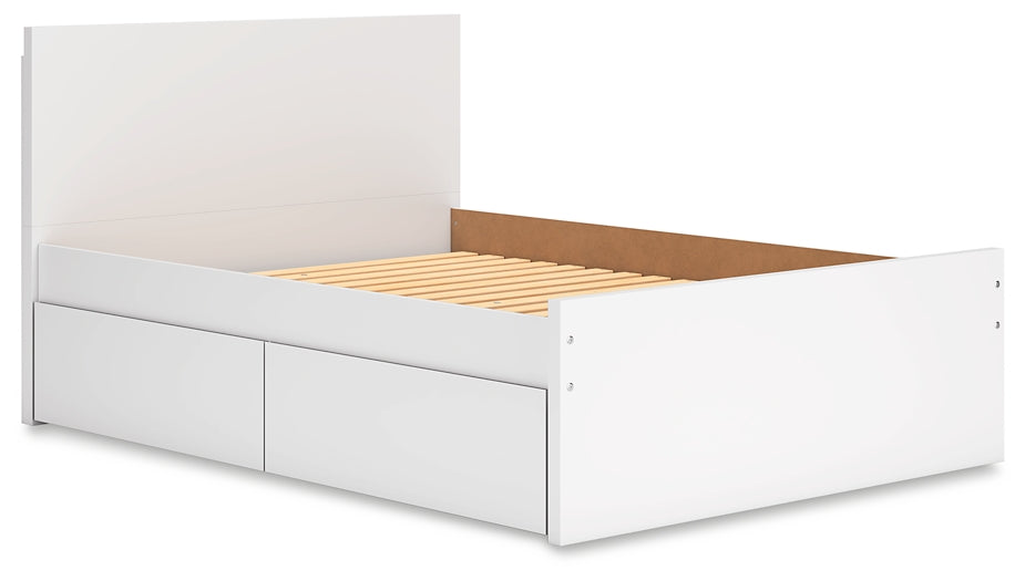 Ashley Express - Onita Panel Platform Bed With 2 Side Storage