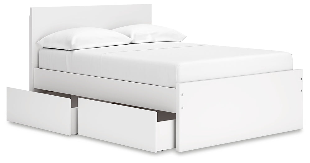 Ashley Express - Onita Panel Platform Bed With 2 Side Storage