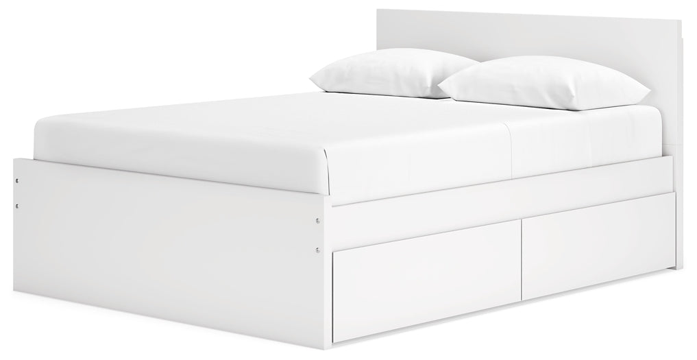 Ashley Express - Onita Panel Platform Bed With 2 Side Storage