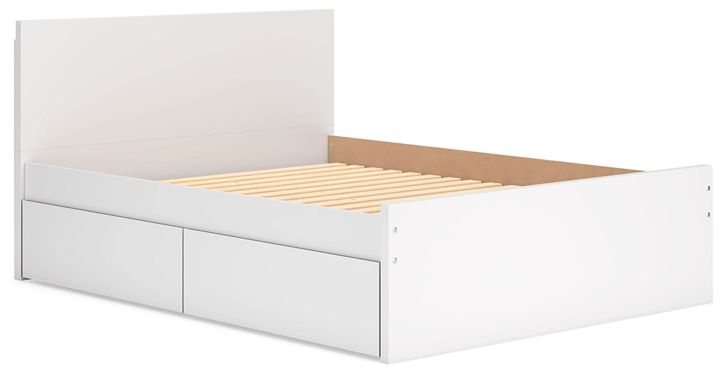 Ashley Express - Onita Panel Platform Bed With 2 Side Storage