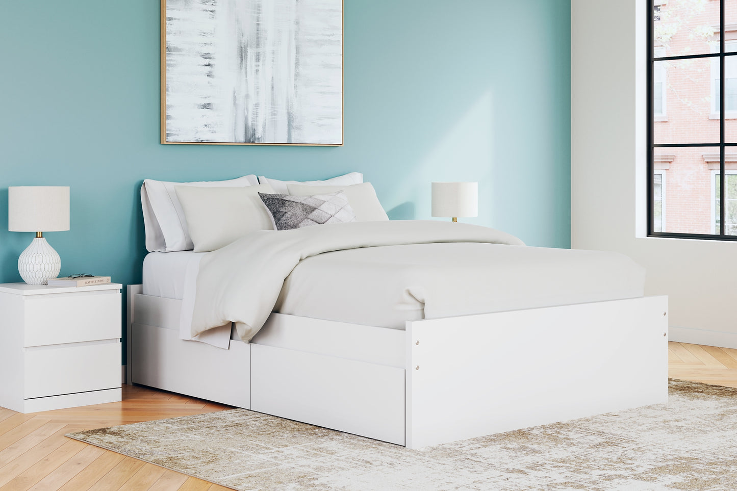 Ashley Express - Onita Platform Bed With 2 Side Storage