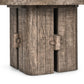 Classic Home Brand - Rosemount Solid Wood Round Dining Table, Aged Brown