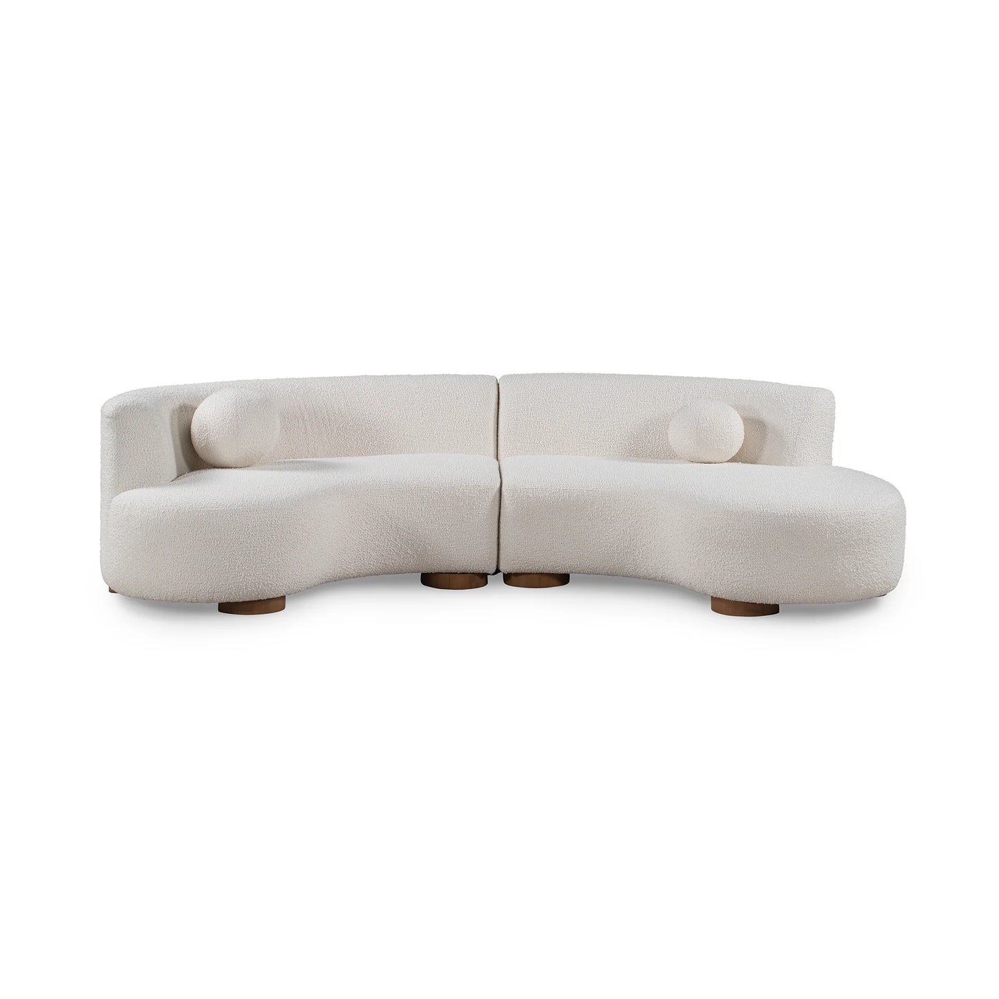 Classic Home Brand - Octavia Upholstered Sectional - Ivory