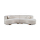 Classic Home Brand - Octavia Upholstered Sectional - Ivory