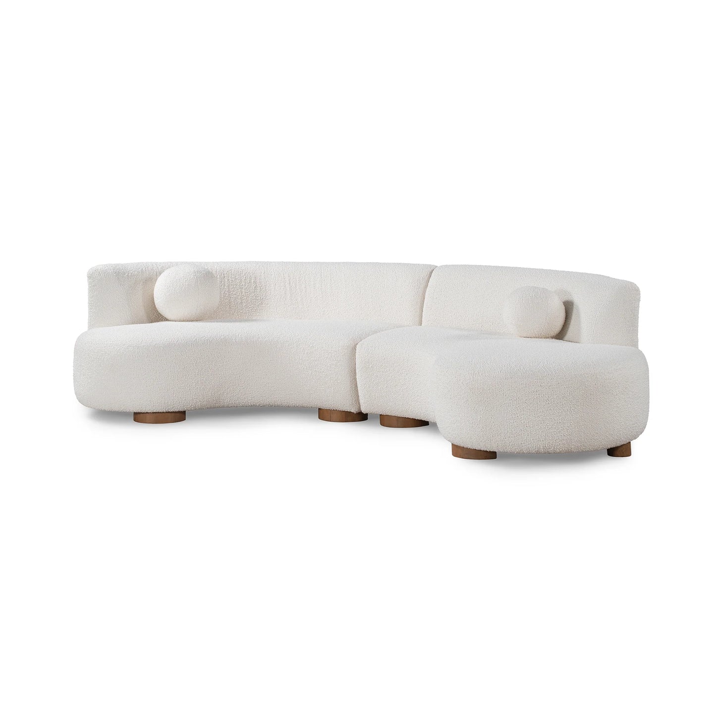 Classic Home Brand - Octavia Upholstered Sectional - Ivory