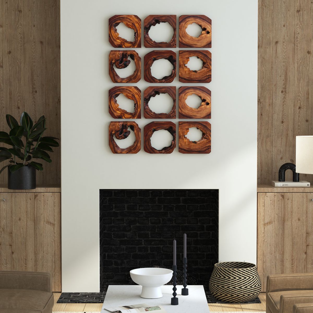 Uttermost - Adlai Wood Wall Art, Set of 6