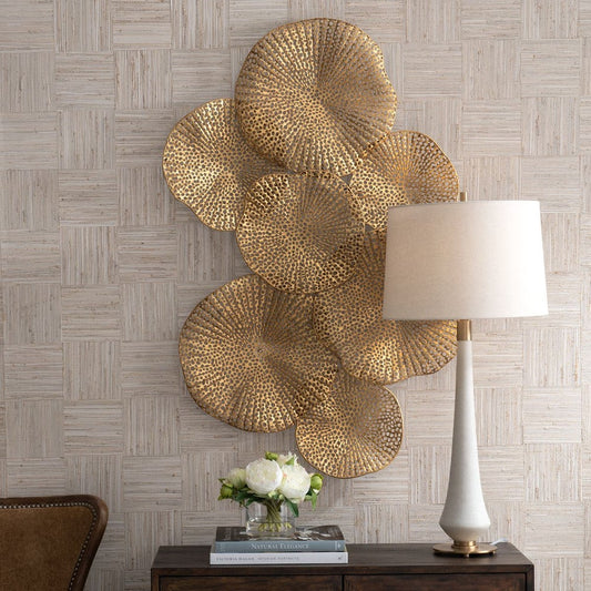 Uttermost - Ripley Metal Wall Decor, Gold