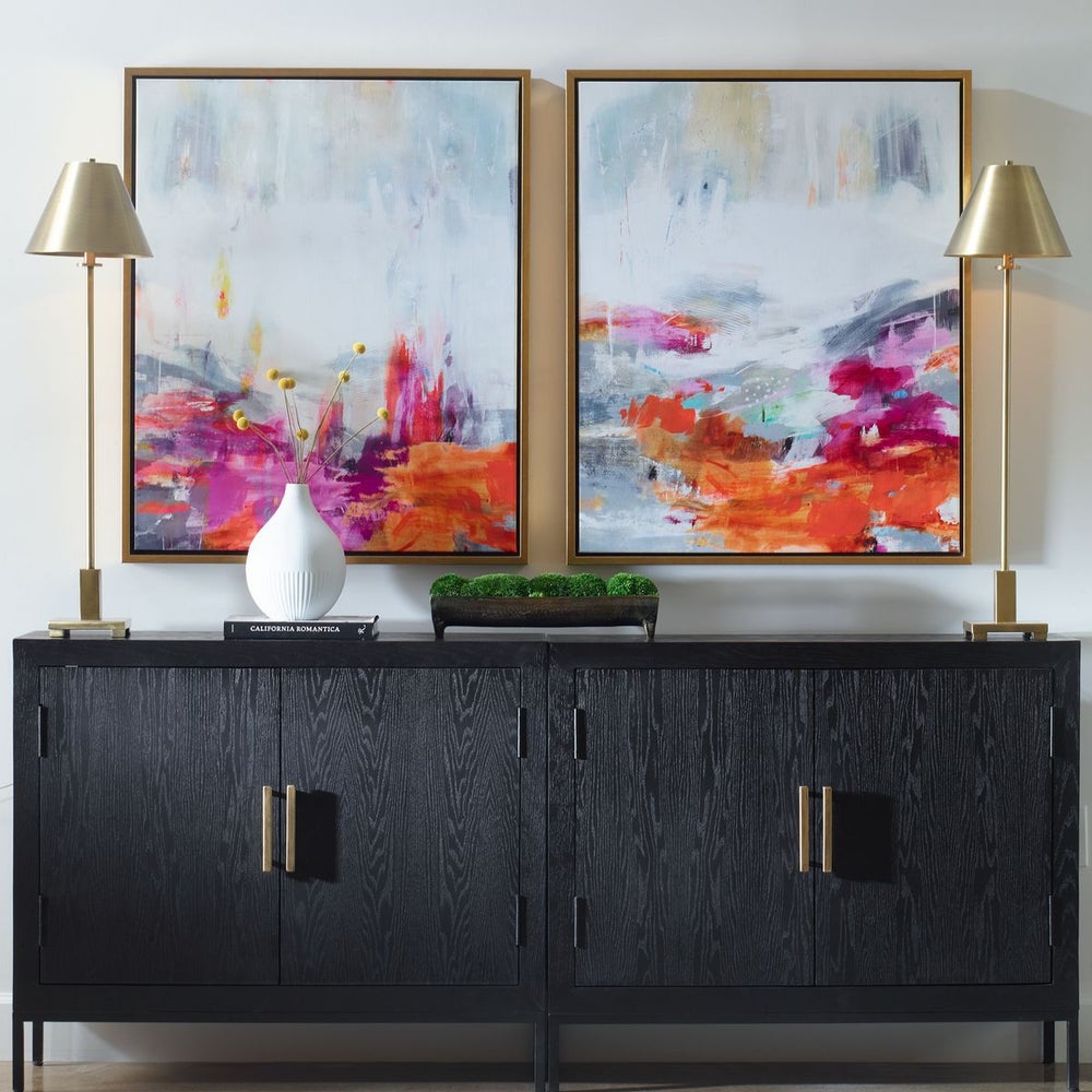 Uttermost -  Color Theory Framed Canvases, S/2
