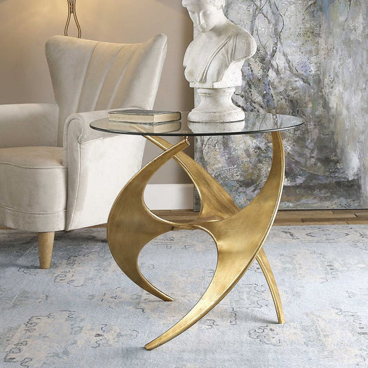 Uttermost -  Graciano Side Table, 2 Cartons