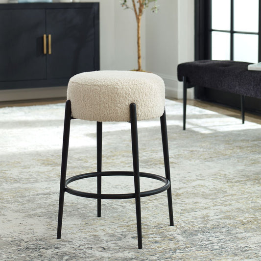 Uttermost - Arles Counter Stool, Black