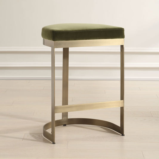 Uttermost - Ivanna Counter Stool, Moss