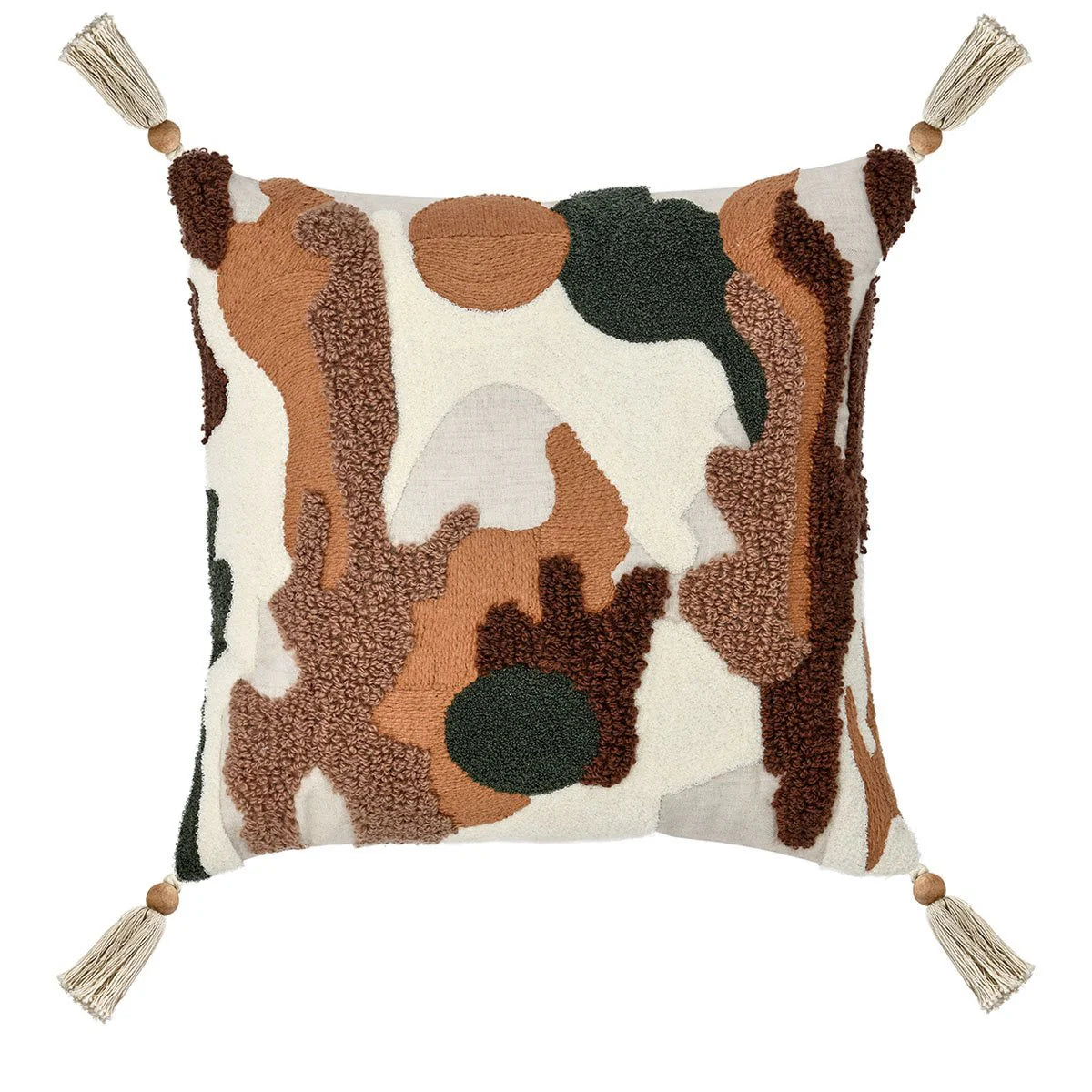 Home Brand - RN Caney, Chestnut/Green Multi