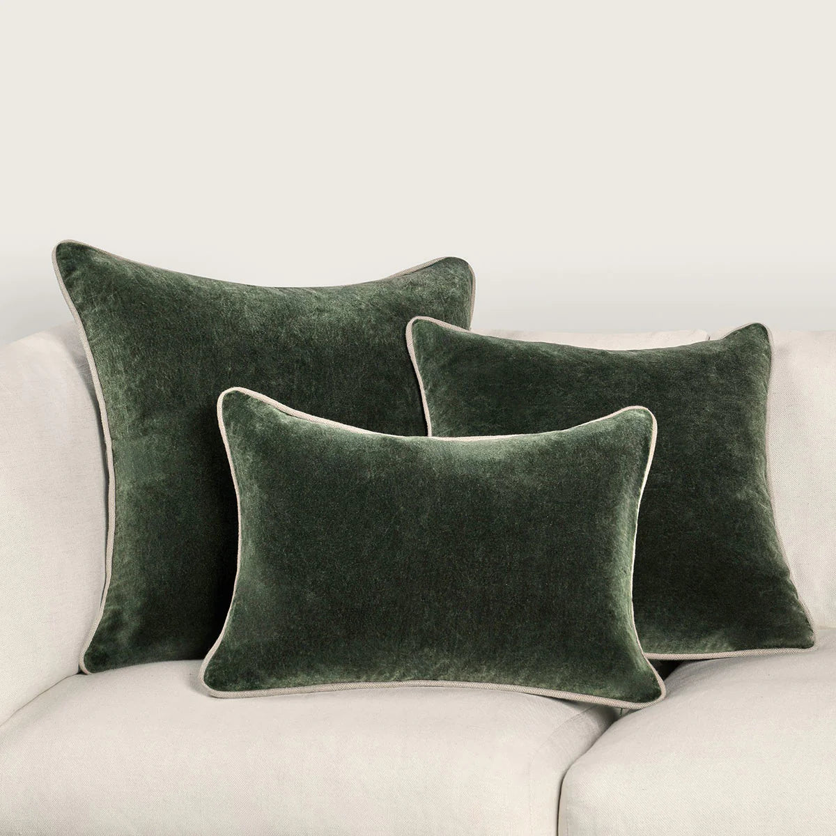 Classic Home Brand - SLD Forest Green Heirloom Velvet Throw Pillow
