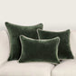 Classic Home Brand - SLD Forest Green Heirloom Velvet Throw Pillow
