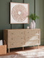 Cielden Six Drawer Dresser