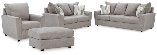 Sofa, Loveseat, Chair and Ottoman