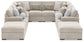 Cuddle Plush 8-Piece Sectional