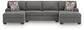 Seyler Lane 3-Piece Sectional with Double Chaise