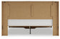 Lawroy King Panel Storage Bed with Mirrored Dresser, Chest and Nightstand