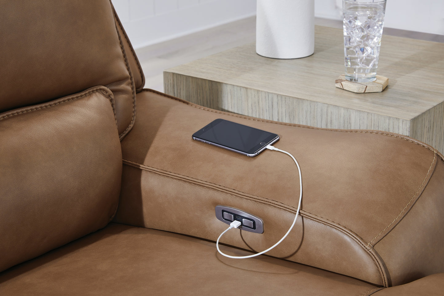 DeepWakes 6-Piece Power Reclining Sectional with Chaise