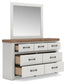 Savonport King Panel Storage Bed. Dresser, Mirror and Nightstand