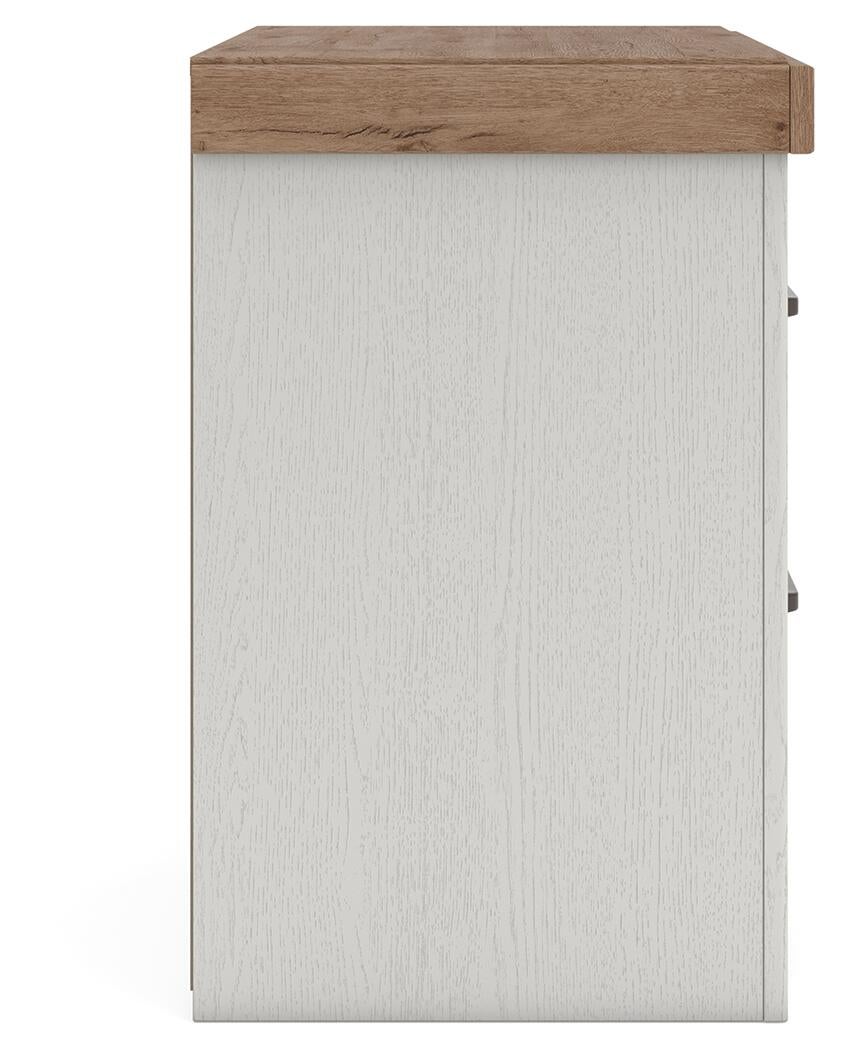 Savonport Full Panel Bed. Dresser, Mirror and Nightstand