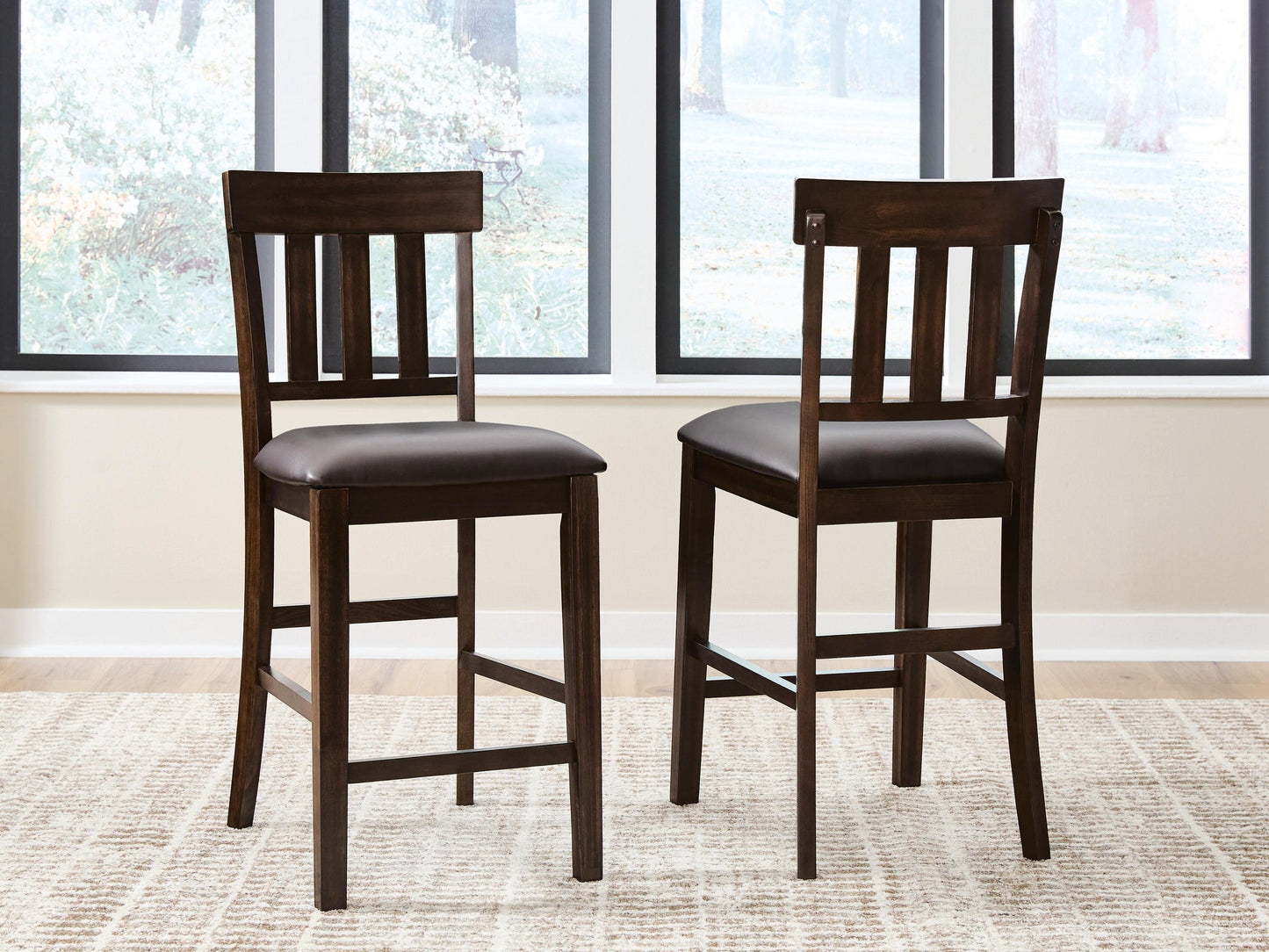 Ashley Express - Haddigan Upholstered Barstool (2/CN)